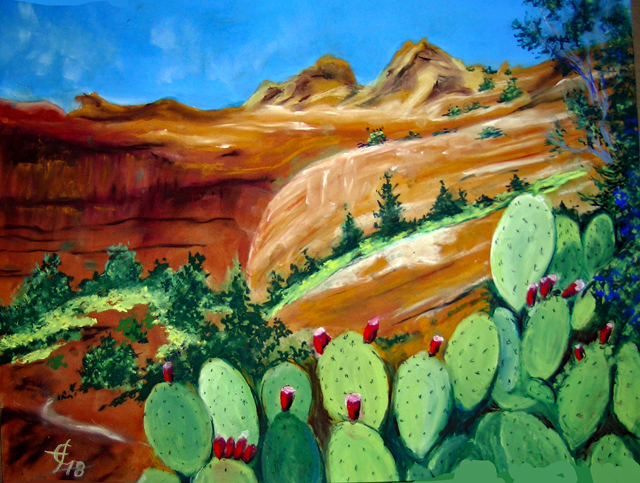 red-rocks-cactus